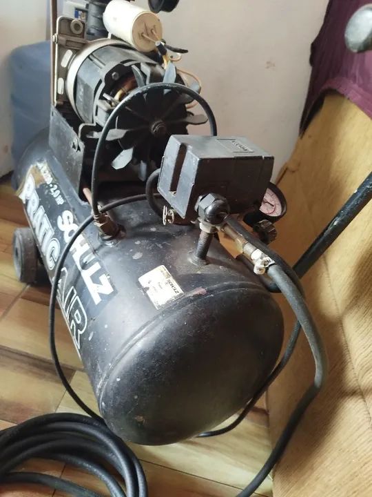 Compressor de ar 30 litros Schulz PINTURA ferramentas pneumática etc - Foto 2