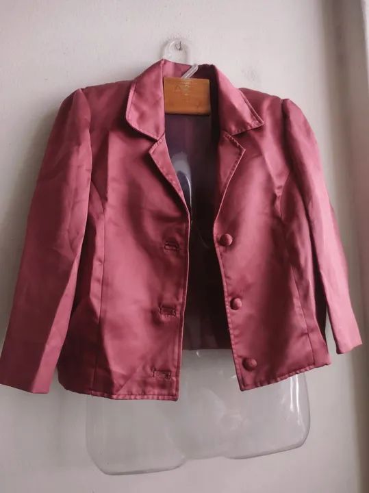 Blazer casaqueto tamanho médio 