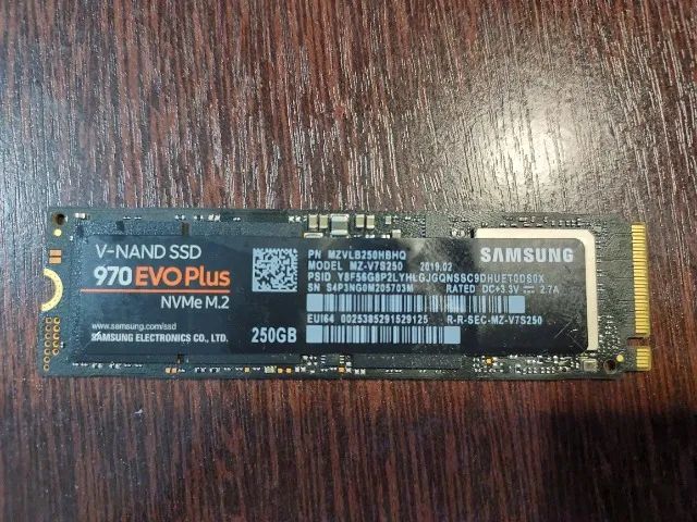 Samsung SSD 970Evo 256GB  - Foto 6