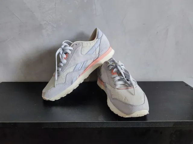 tênis Reebok classic leather nylon - Tam 40  - Foto 3