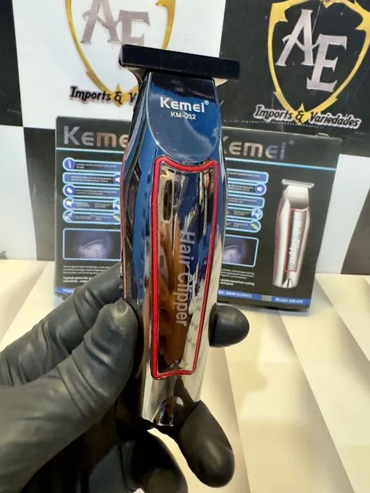 maquina de cabelo acabamento kenei - Foto 2