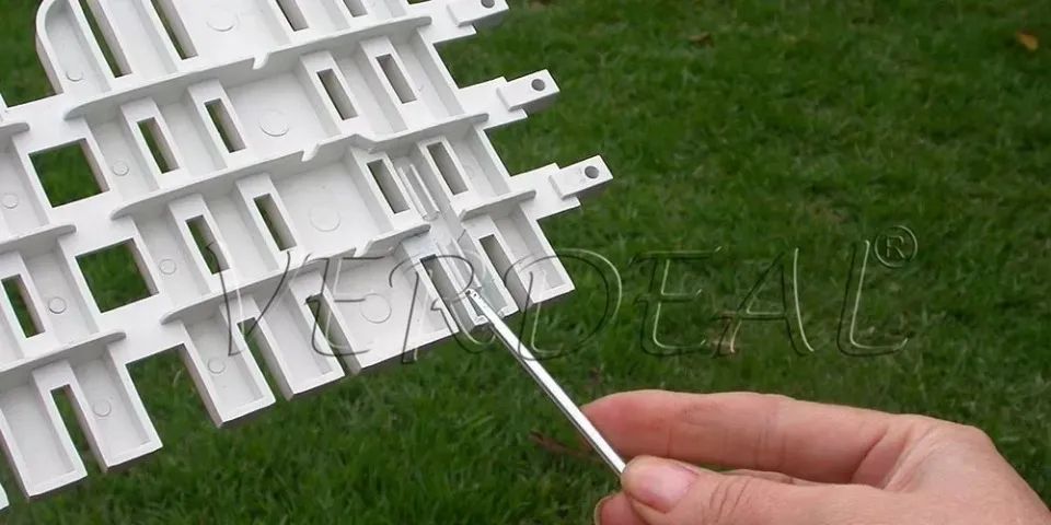 Cerca Decorativa De Jardim Branco - Foto 4