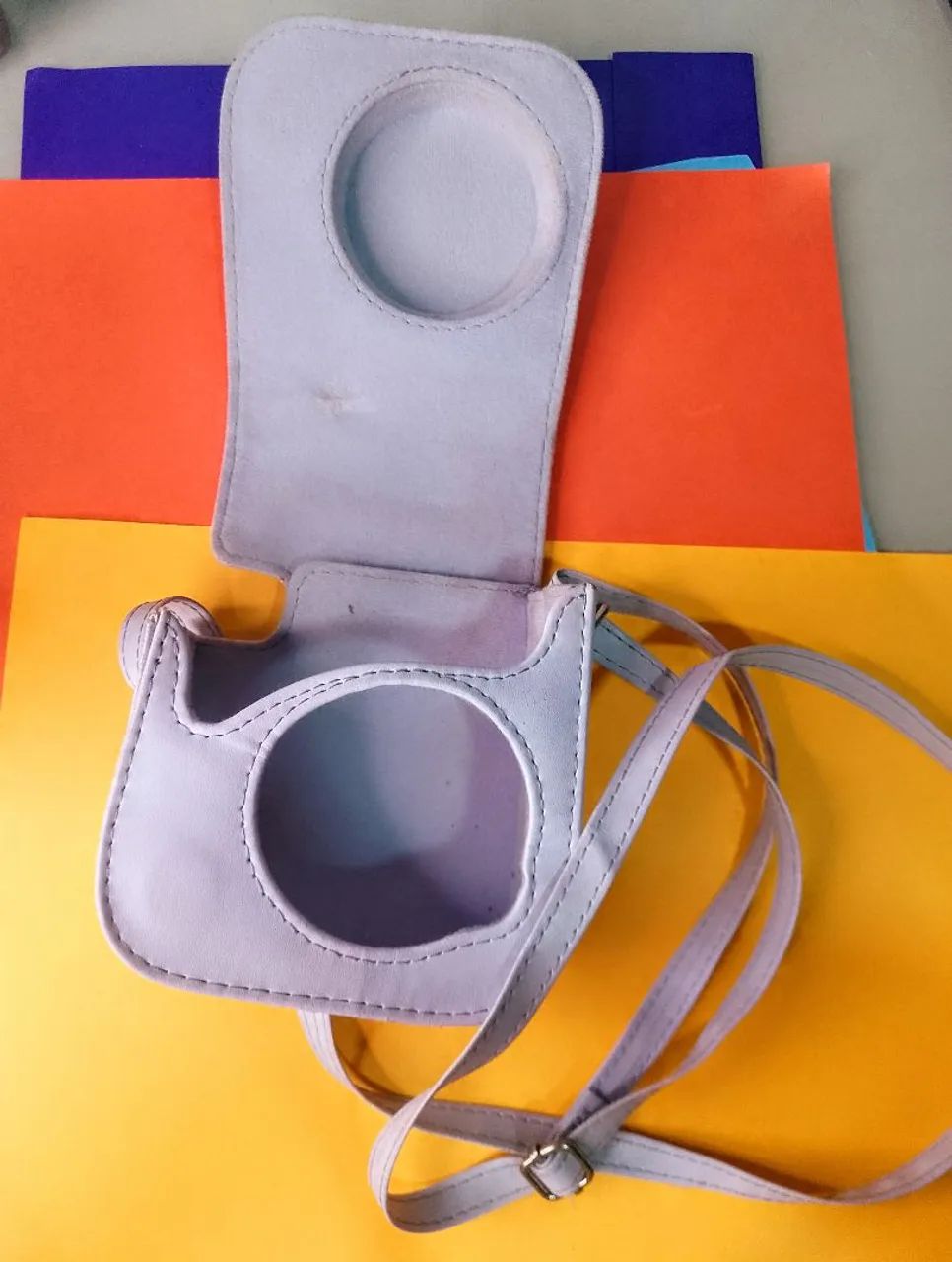 Câmera Instax Mini 11 - Lilás+case - Foto 5