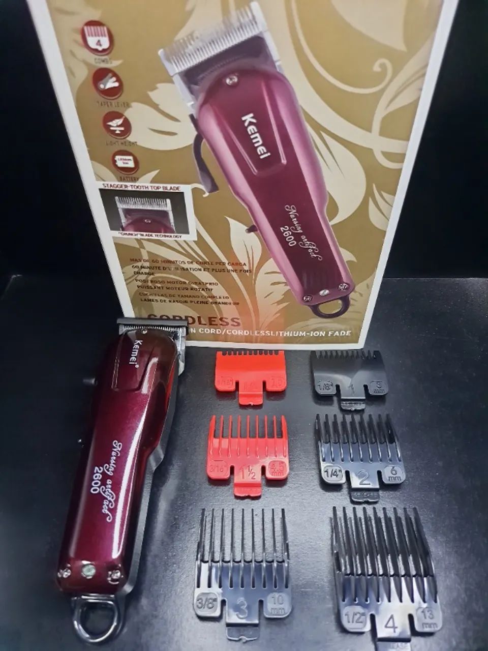 Maquina de corte kemei km2600 - Foto 5