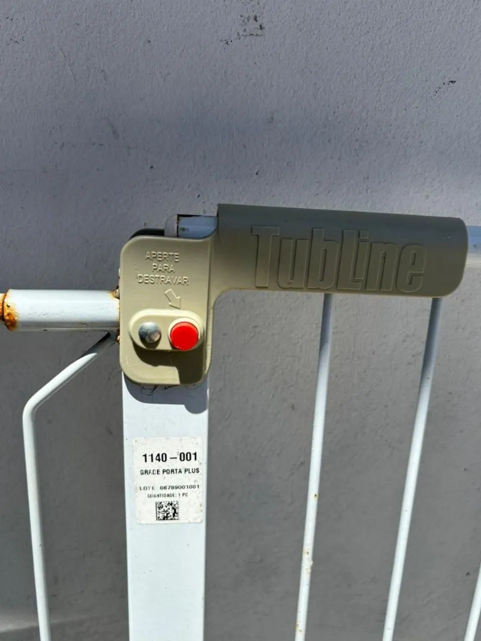 Portãozinho Portão de segurança branco  - Foto 3