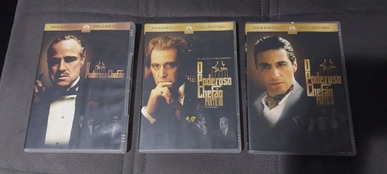 Trilogia O Poderoso Chefão (3 DVD's)