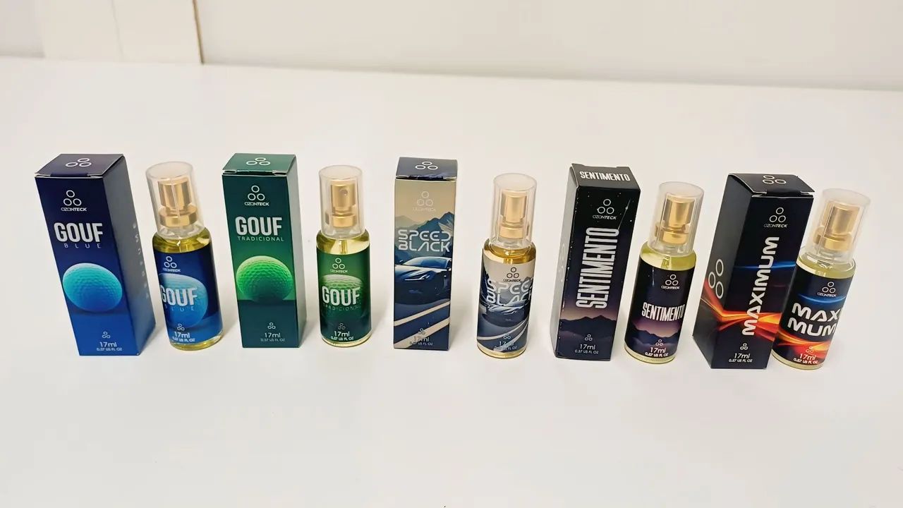 Perfumes de Bolso 17 Ml Ozonteck - Beleza e Cuidados Pessoais