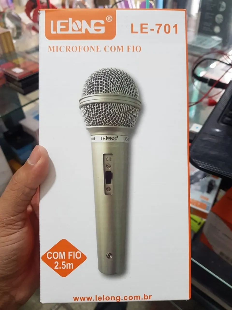 Microfone Com Fio LE-701
