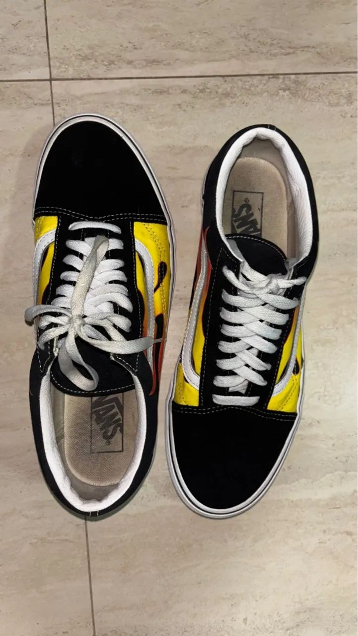 Tênis Vans Old Skool Flame - Foto 5