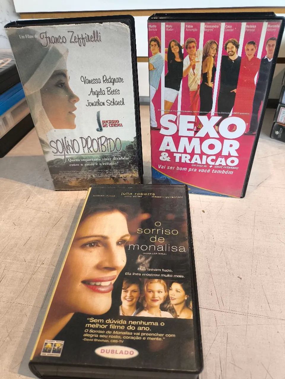 fitas em VHS  - 25 unid/   EL.- CID / A ÚLTIMA PROFECIA/SPARTAN LEIA A DESCRIÇÃO PROFECIA/ - Foto 4