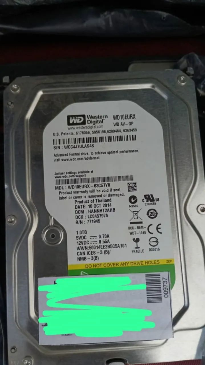 hd 1 tera seagate