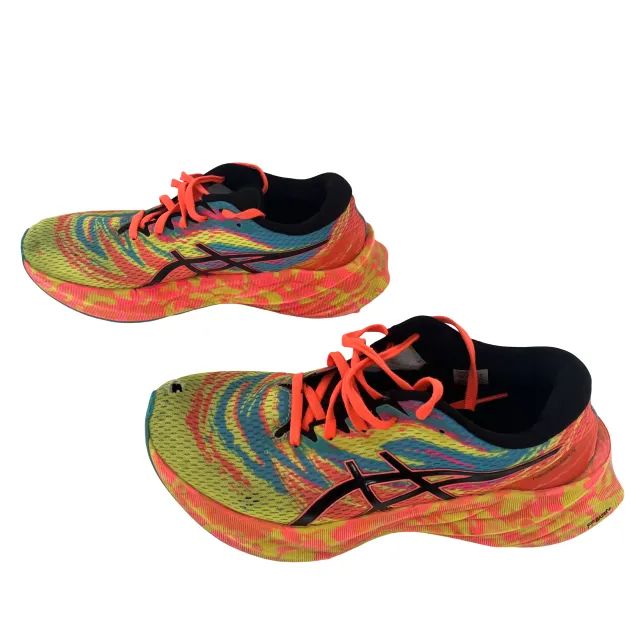 Tênis Asics Original Novablast 3 Color Injection Feminino Tamanho 39 Colorido - Foto 4