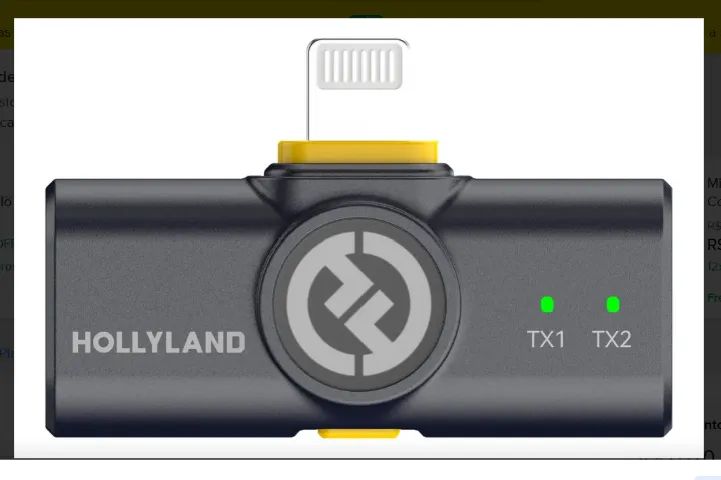 Microfone Hollyland Lark M2 Combo, Novos Lacrados, Loja Física, Garantia, Parcelamos, Entr - Foto 4