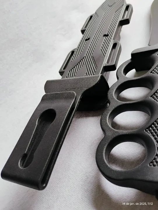 Faca de Sobrevivência Camping Caça - Foto 4