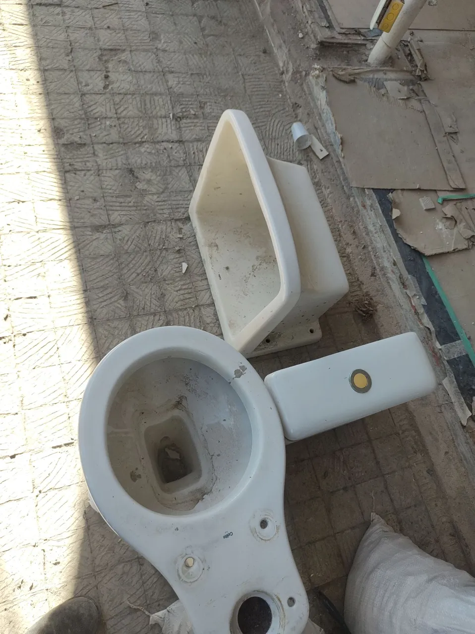 Kit vaso sanitário completo mais tanquinho de cerâmica tudo em perfeito estado só limpar