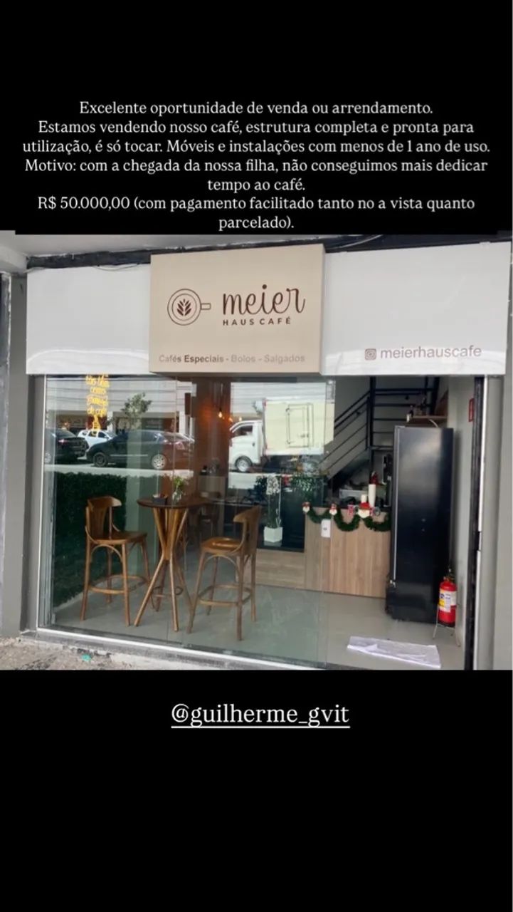 Café completo venda 