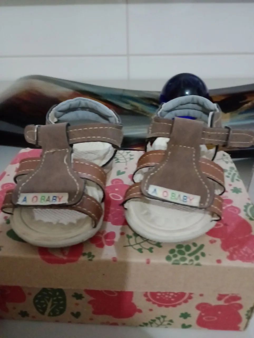 Kit de sandália de bebê  - Foto 3