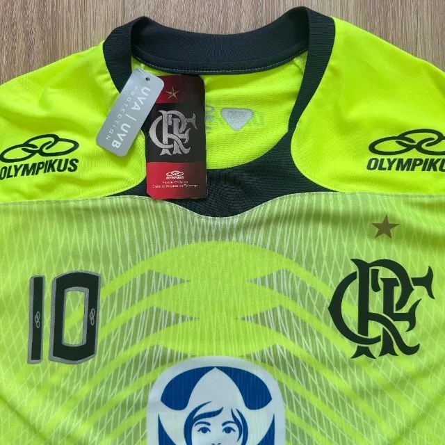 Camisa de Treino Flamengo - Olympikus 2010 - Foto 3