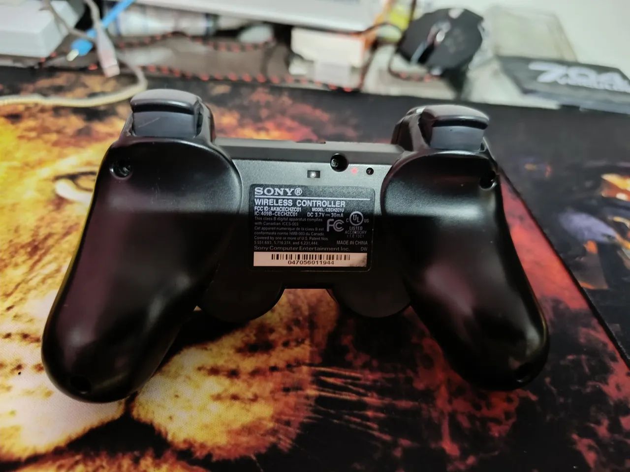 Controle DualShock 3 para PS3 Controle original Sony  Translucido Rarissimo - Foto 4