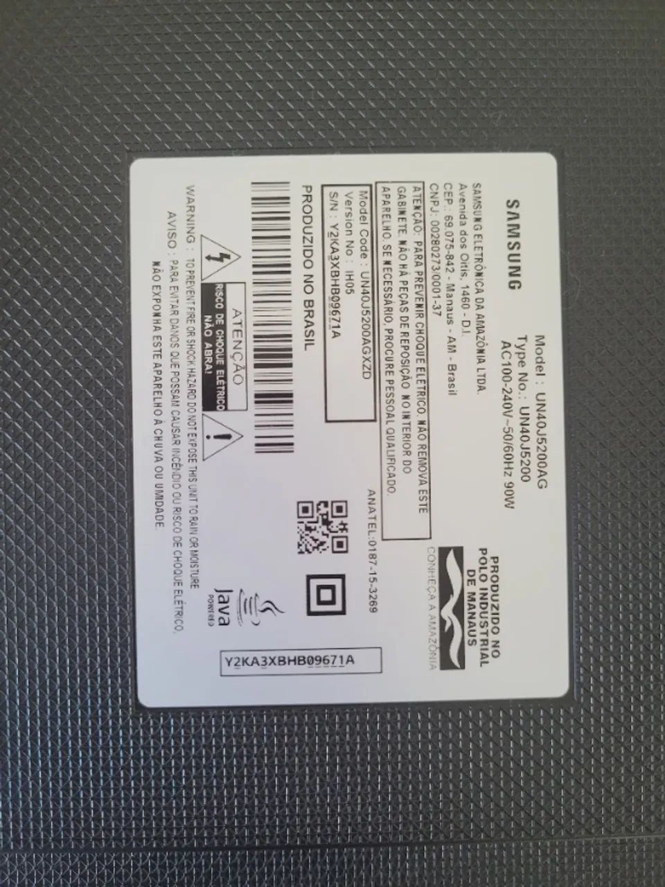 Tv samsung 40 polegadas em ótimo estado - Foto 2