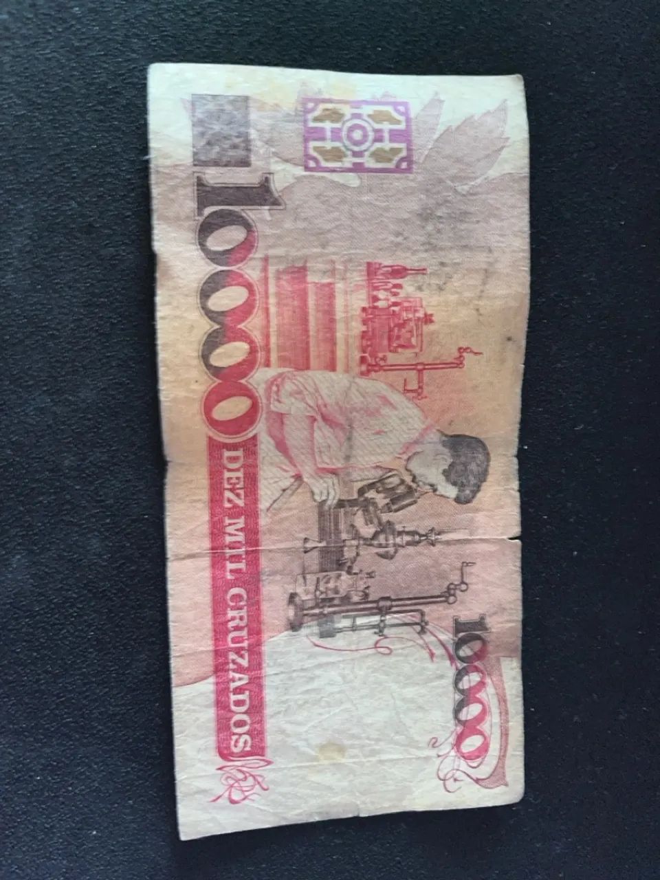 Nota de 100 Cruzeiros, 10 Cruzados e 10000 Cruzados! Para colecionador - Foto 4