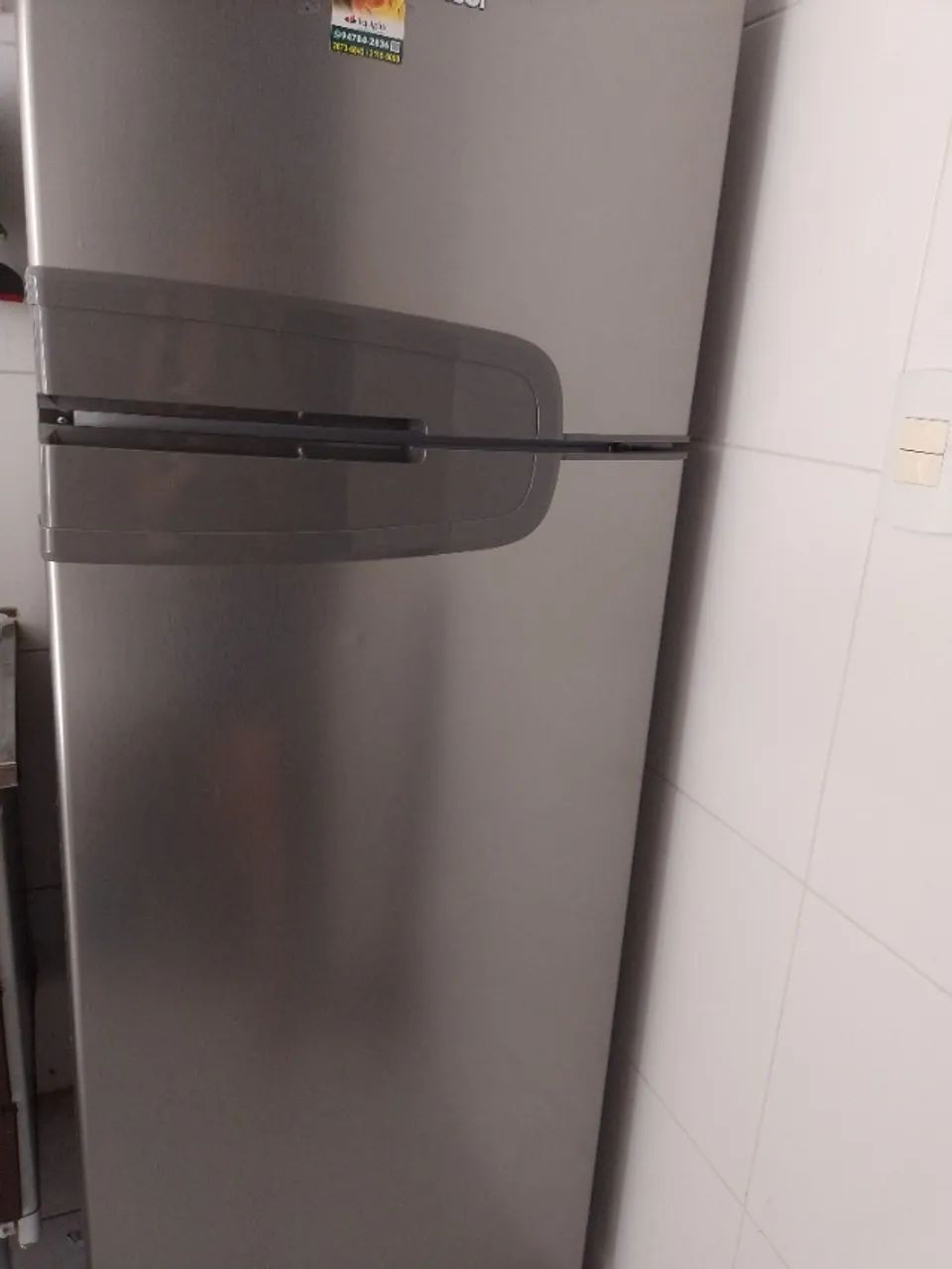 Geladeira Consul duplex evox 340l inox 127v