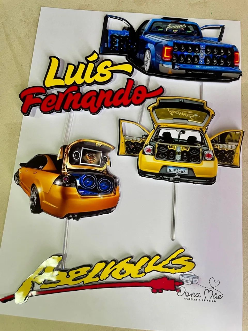 Topo de bolos e Personalizados - Foto 6