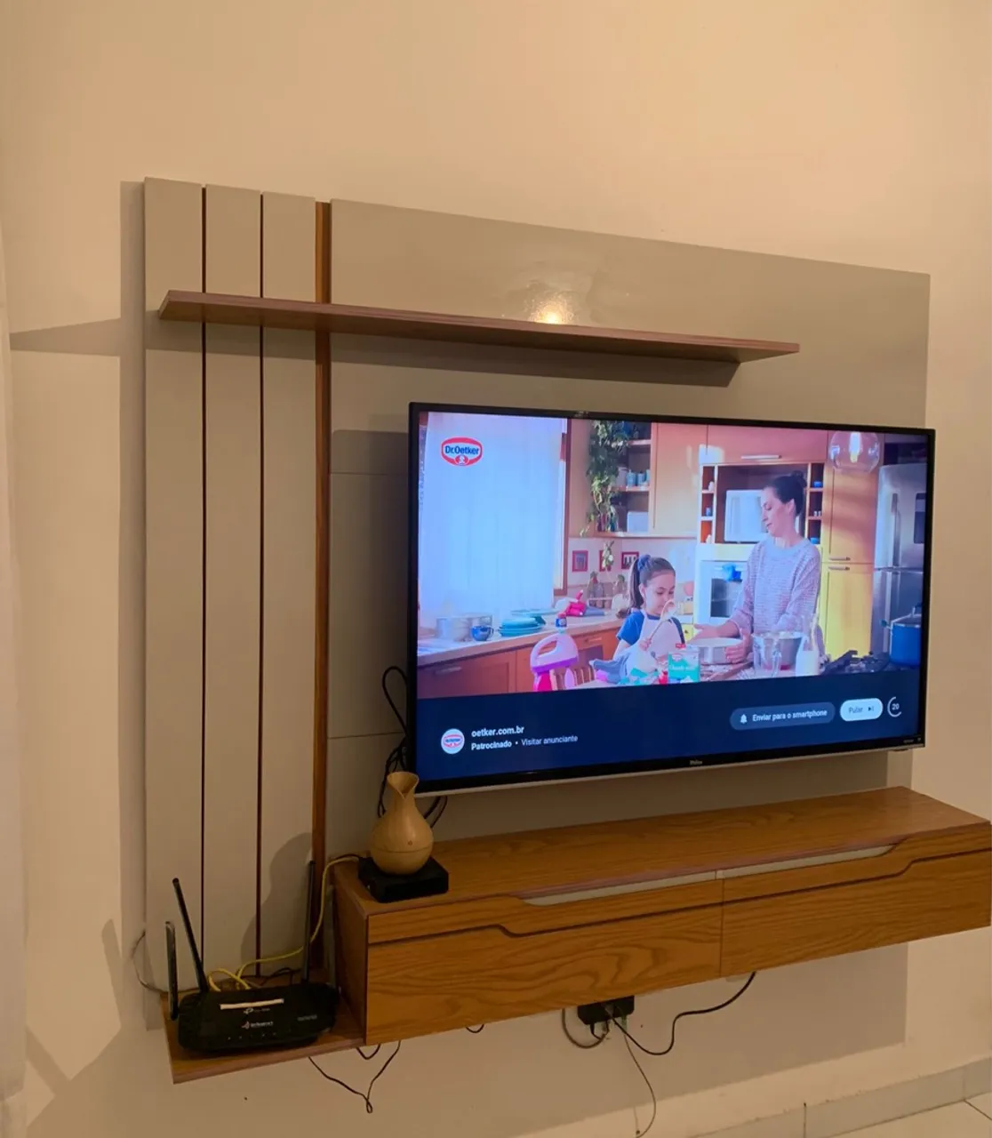 Painel de tv