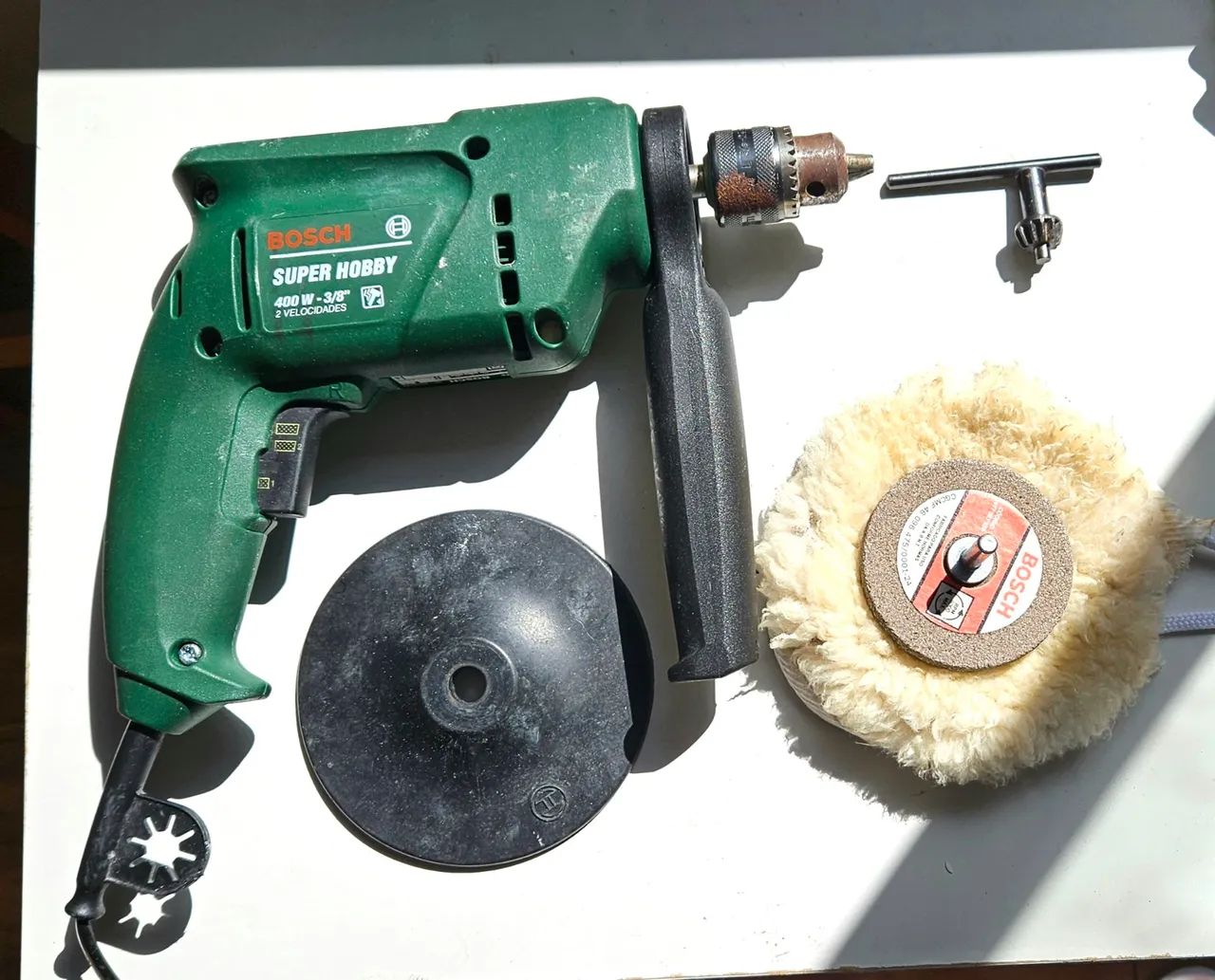 Furadeira Bosch Super Hobby 400W - Retirar no Batel