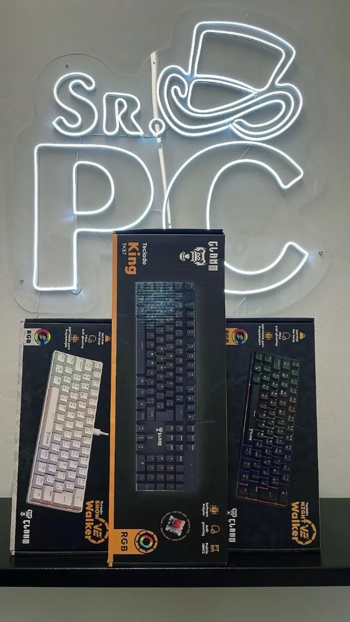 TECLADO  MECANICO GAMER CLAMN