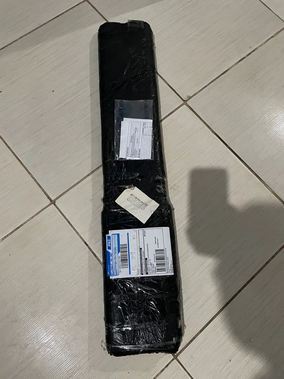Puxador Para Porta Pivotante BC Reto 2,5cm Rose Gold - 80cm