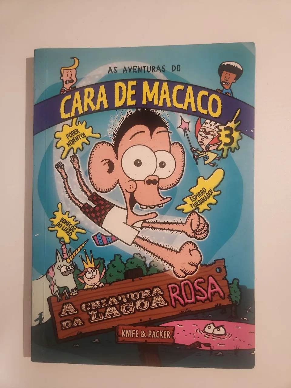 Cara de Macaco - A Criatura da Lagoa Rosa