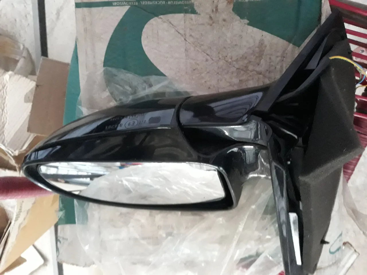 Retrovisor e aerofólio Ford focus, até 2008