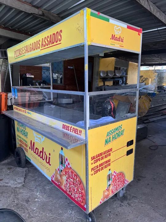 Carrinho de lanches em ótimo estado - Foto 2