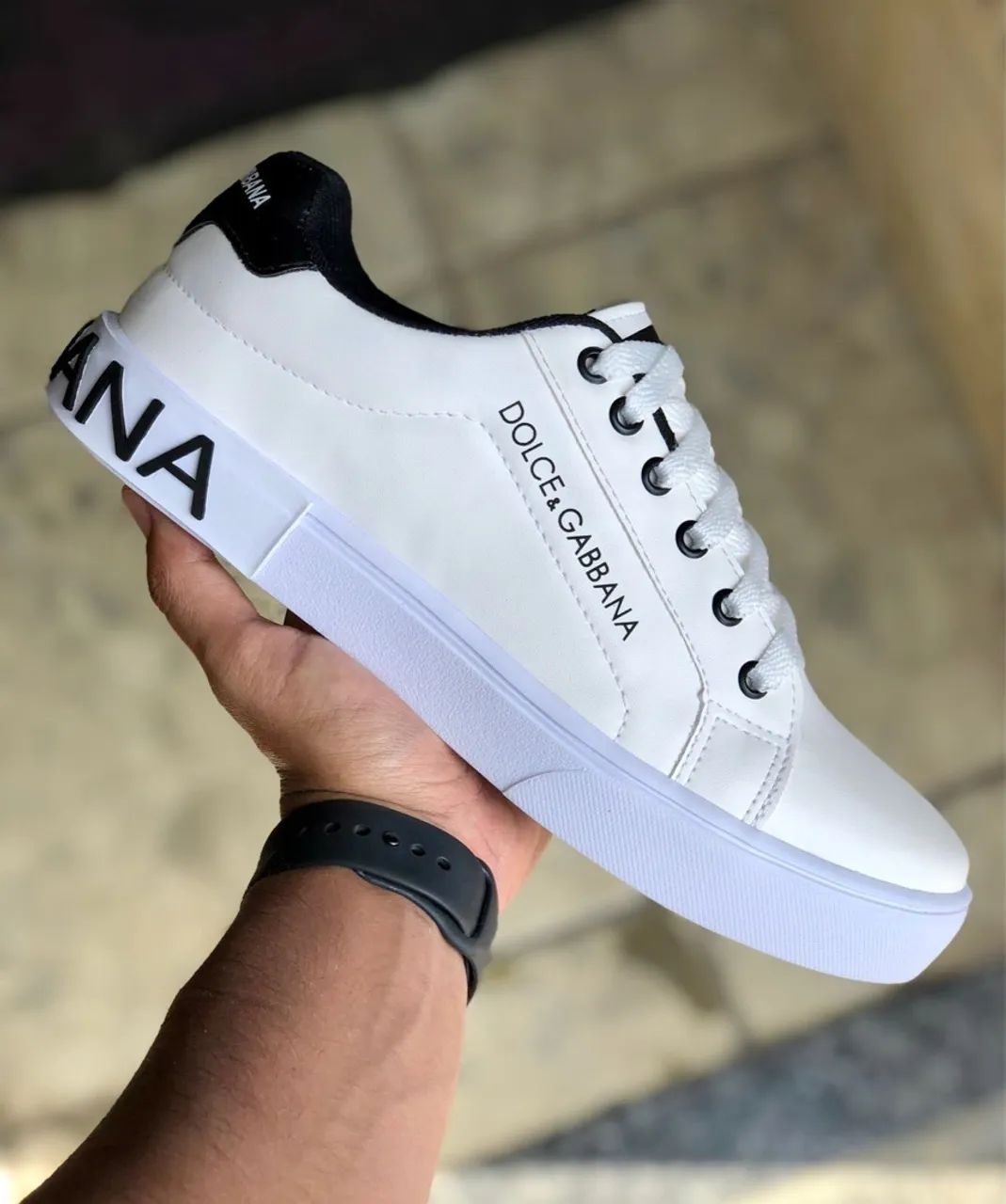 Casual Dolce Sapatenis Dolce Gabbana Masculino Tênis Masculino