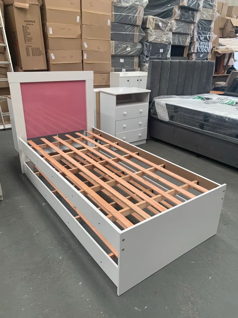 Cama Infantil com Auxiliar sem Colchões Última Unidade 