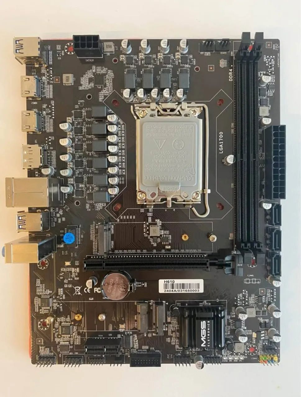 Placa-Mãe MGS H610 LGA1700 DDR4