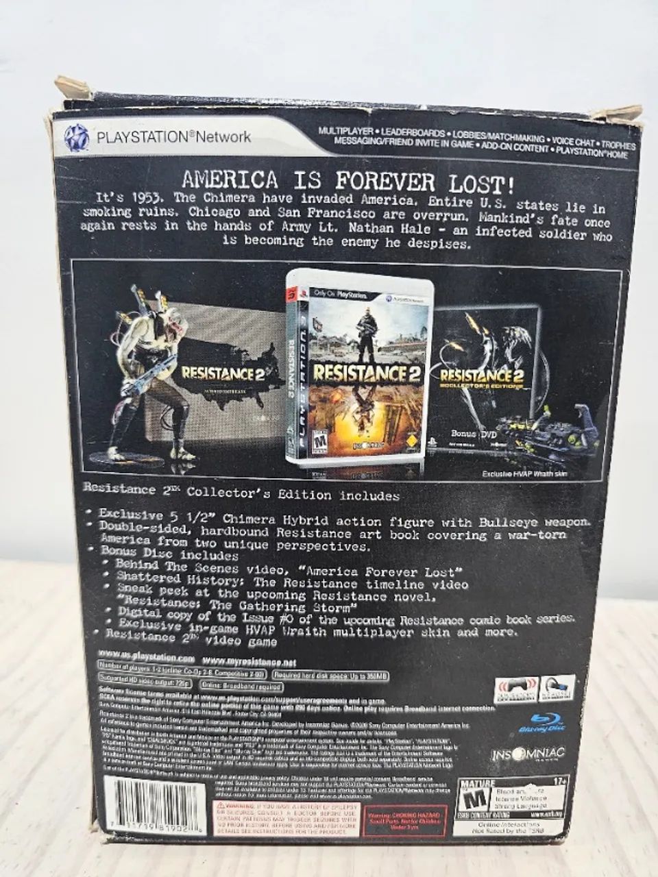 Resistance 2 Edição de colecionador Ps3 - Foto 4