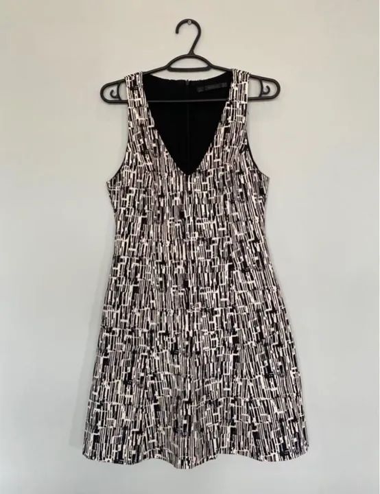 Vestido Preto e Branco - Zara Trafaluc - Foto 4