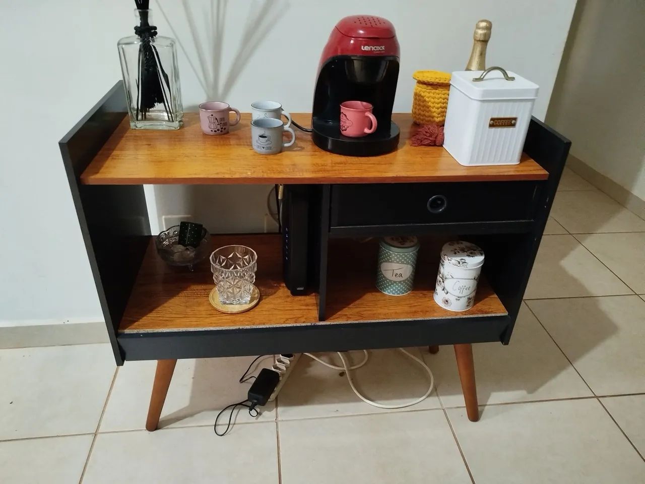 Rack  com Nicho e Gaveta - Foto 2