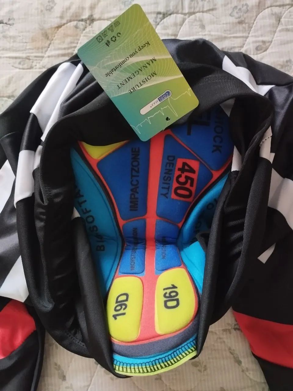 Conjunto Ciclismo Manga Longa - Camiseta + Calça - Foto 5
