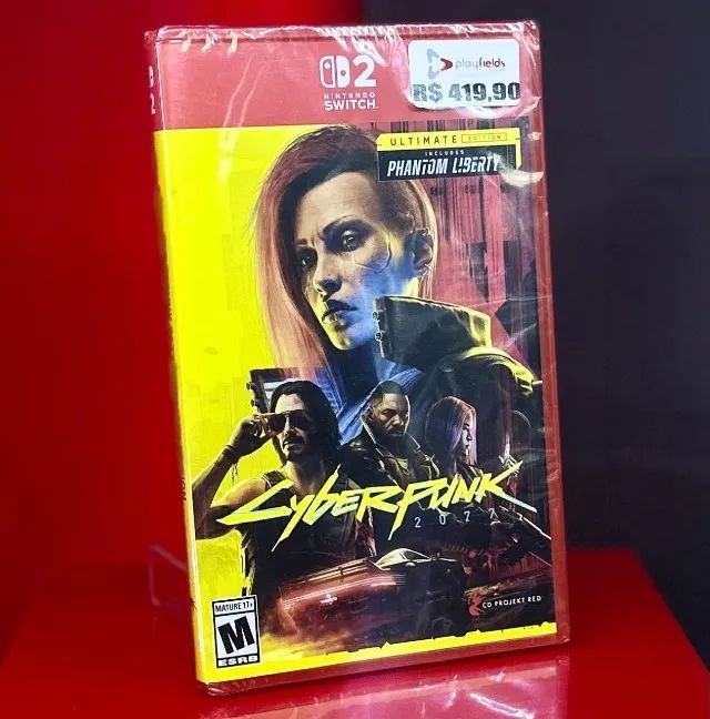 Nintendo Switch 2 Jogo Cyberpunk 2077 - Produto Novo