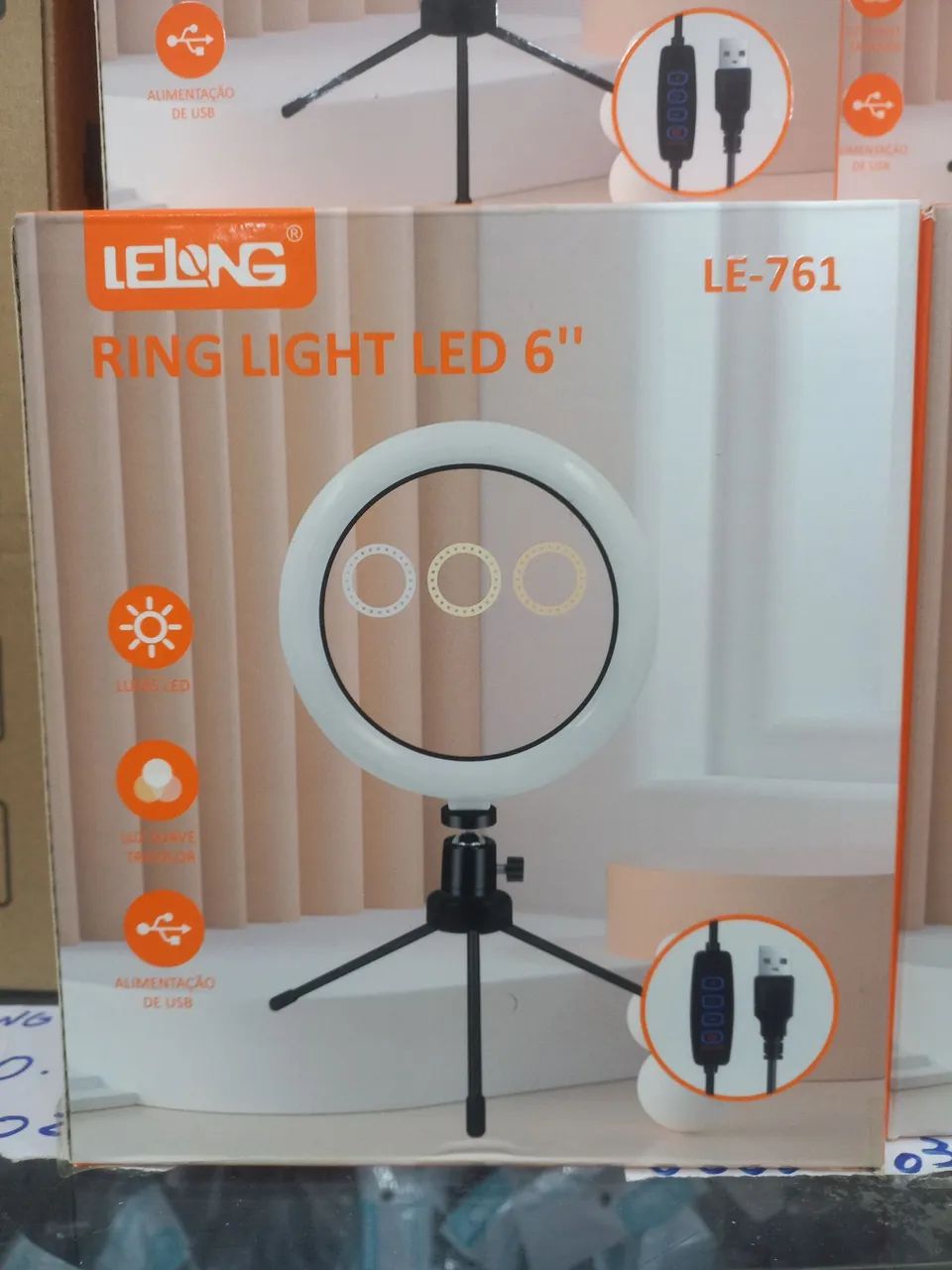 Ring light mesa 6" entrega gratuita