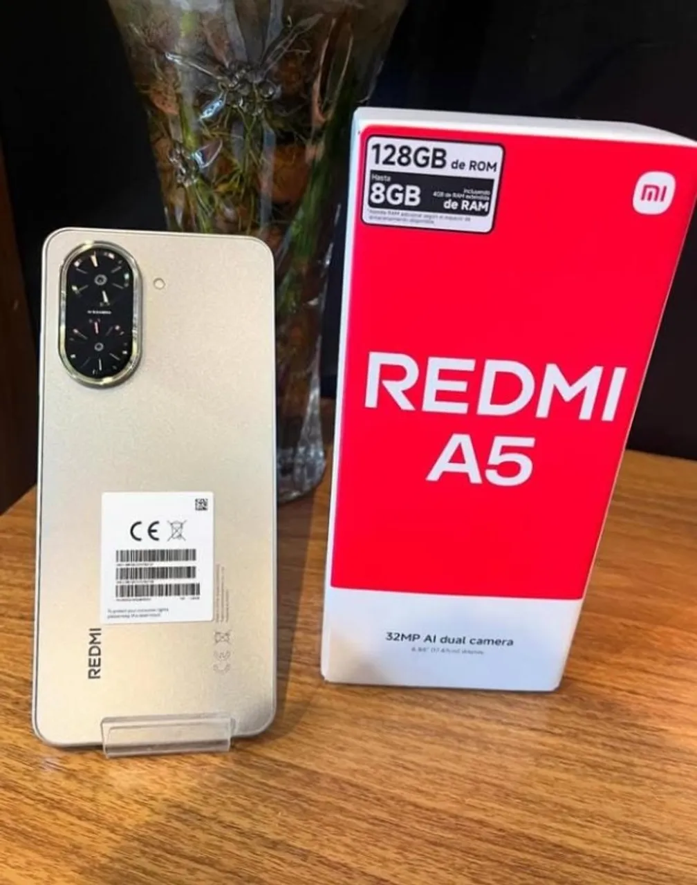 Celular Redmi A5 4g 3/64 dourado