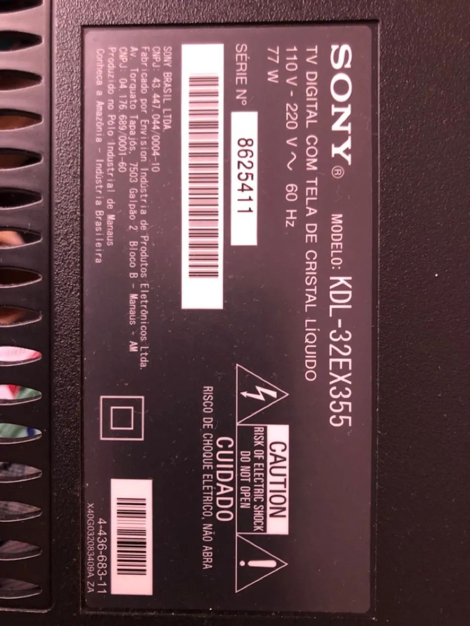 PLACAS DA TV SONY KDL-32EX355 - Foto 4