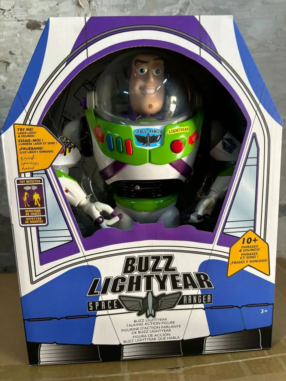 Boneco toy story buzz Lightyear  32cm Raríssimo Novo