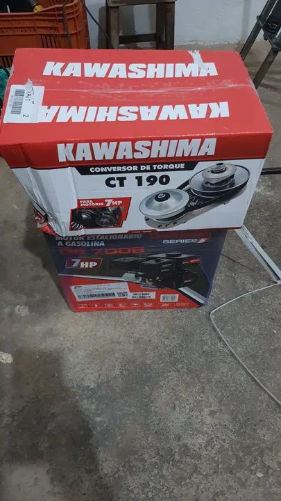  Motor  estacionario Conversor de Torque Kawashima CT 190 - 7HP