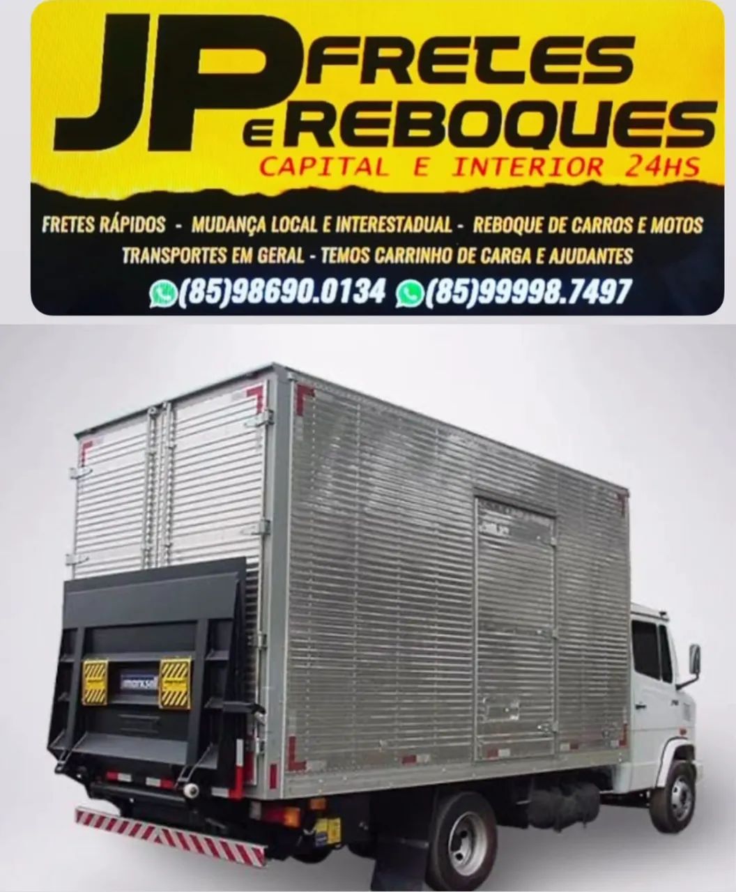 Baú plataforma elevatória 