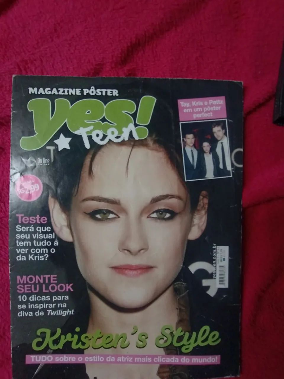 Magazine poster crepúsculo 