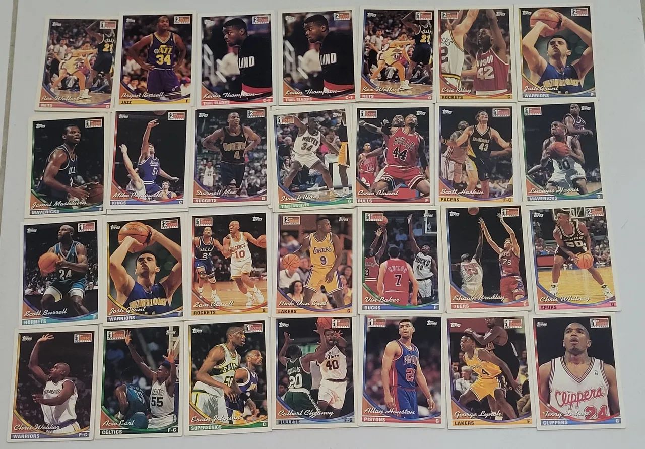 Cards Topps NBA draft 1994 - 3 por 50,00